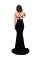 Open Back Spandex V-Neck Long Sleeveless Formal Evening Gown / Prom Dress / Bridesmaid Dress Norwich