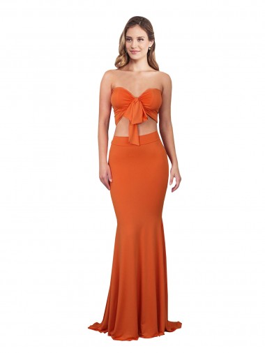 Spandex Strapless Long Sleeveless Formal Evening Gown / Prom Dress / Bridesmaid Dress Norwich