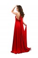 Open Back Red Spandex Halter Neck Long Sleeveless Formal Evening Gown / Prom Dress / Bridesmaid Dress Norwich