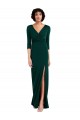 V-Back Spandex V-Neck Long Long Sleeves Formal Evening Gown / Prom Dress / Bridesmaid Dress Norwich