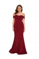 Spandex Off the Shoulder Long Sleeveless Formal Plus Size Evening Gown / Prom Dress / Bridesmaid Dress Norwich