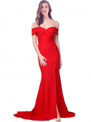 Stretch Crepe Sweetheart Long Sleeveless Bridesmaid Dress / Evening Dress Norwich