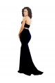 Low Back Stretch Crepe High Neck Long Sleeveless Formal Evening Gown / Prom Dress / Bridesmaid Dress Norwich