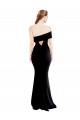 Keyhole Back Stretch Crepe One Shoulder Long Sleeveless Formal Evening Gown / Prom Dress / Bridesmaid Dress Norwich