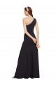 A-Line Stretch Crepe One Shoulder Long Sleeveless Formal Evening Gown / Prom Dress / Bridesmaid Dress Norwich
