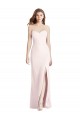 Low Back Stretch Crepe Sweetheart Long Sleeveless Semi Formal Evening Dress / Prom Dress / Bridesmaid Dress Norwich