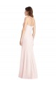 Low Back Stretch Crepe Sweetheart Long Sleeveless Semi Formal Evening Dress / Prom Dress / Bridesmaid Dress Norwich