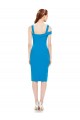 Stretch Crepe Cocktail Length Sleeveless Formal Evening Gown / Prom Dress / Bridesmaid Dress Norwich