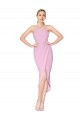 Stretch Crepe Halter Neck Knee Length Sleeveless Bridesmaid Dress / Formal Dress Norwich