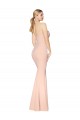 Nude Stretch Crepe Sweetheart Long Sleeveless Formal Dress / Bridesmaid Dress Norwich