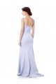 Stretch Crepe Spaghetti Straps Long Sleeveless Evening Gown / Prom Dress / Bridesmaid Dress Norwich