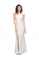 Stretch Crepe One Shoulder Long Sleeveless Formal Evening Dress / Bridesmaid Dress Norwich