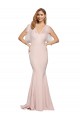 Low Back Stretch Crepe & Tulle Sweetheart Long Sleeveless Formal Dress / Bridesmaid Dress Norwich