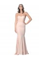 Low Back Stretch Crepe & Tulle Sweetheart Long Sleeveless Formal Evening Gown / Prom Dress / Bridesmaid Dress Norwich