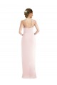 Stretch Crepe Halter Neck Long Sleeveless Semi Formal Evening Dress / Prom Dress / Bridesmaid Dress Norwich