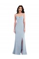 Stretch Crepe Spaghetti Straps Long Sleeveless Formal Evening Gown / Prom Dress / Bridesmaid Dress Norwich