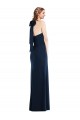Open Back Stretch Crepe High Neck Long Sleeveless Semi Formal Evening Dress / Prom Dress / Bridesmaid Dress Norwich
