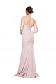 Low Back Stretch Crepe Strapless Sweep Train Sleeveless Formal Evening Gown / Prom Dress / Bridesmaid Dress Norwich