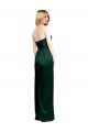Stretch Satin Scoop Neck Long Sleeveless Formal Evening Gown / Prom Dress / Bridesmaid Dress Norwich