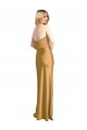 Stretch Satin Strapless Long Sleeveless Formal Evening Gown / Prom Dress / Bridesmaid Dress Norwich