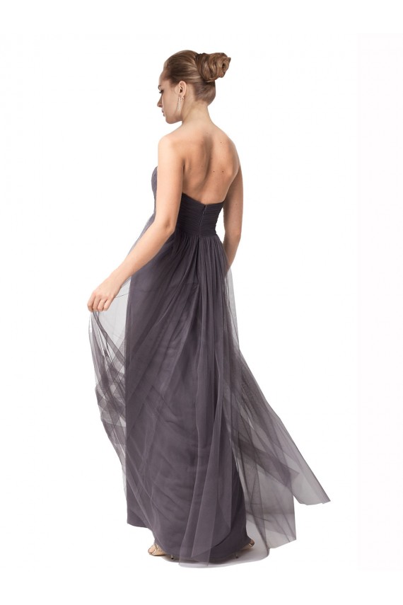 Vintage Rose Tulle Sweetheart Long Cap Sleeves Bridesmaid Dress Norwich