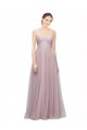 Tulle & Lace Sweetheart Long Sleeveless Bridesmaid Dress / Evening Dress Norwich