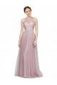 Tulle & Lace Sweetheart Long Sleeveless Bridesmaid Dress Norwich