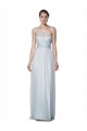 Mist Tulle One Shoulder Long Sleeveless Bridesmaid Dress Norwich