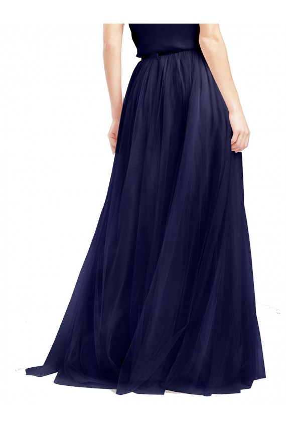 Tulle Halter Neck Long Sleeveless Semi Formal Evening Dress / Bridesmaid Dress Norwich