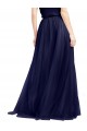 Tulle Halter Neck Long Sleeveless Semi Formal Evening Dress / Bridesmaid Dress Norwich