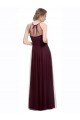 Red Tulle Halter Neck Long Sleeveless Bridesmaid Dress Norwich
