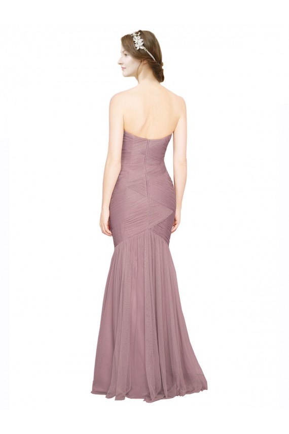 Tulle Sweetheart Long Sleeveless Bridesmaid Dress Norwich