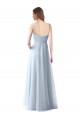 Soft Tulle Spaghetti Straps Long Sleeveless Bridesmaid Dress Norwich