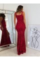 Velvet Sequin Square Neck Long Sleeveless Prom Dress Norwich