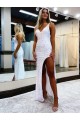 Velvet Sequin V-Neck Long Sleeveless Prom Dress / Evening Dress Norwich