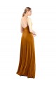 Stretch Velvet Spaghetti Straps Long Sleeveless Prom Dress / Bridesmaid Dress Norwich