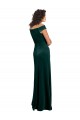 Stretch Velvet Square Neck Long Cap Sleeves Formal Evening Gown / Prom Dress / Bridesmaid Dress Norwich