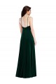 Stretch Velvet Halter Neck Long Sleeveless Semi Formal Evening Dress / Prom Dress / Bridesmaid Dress Norwich