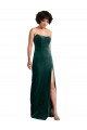 Low Back Stretch Velvet Strapless Long Sleeveless Black Tie Evening Gown / Prom Dress / Bridesmaid Dress Norwich